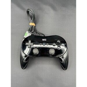 Nintendo Classic Pro Controller (RVL-005) OEM - Black - EUC